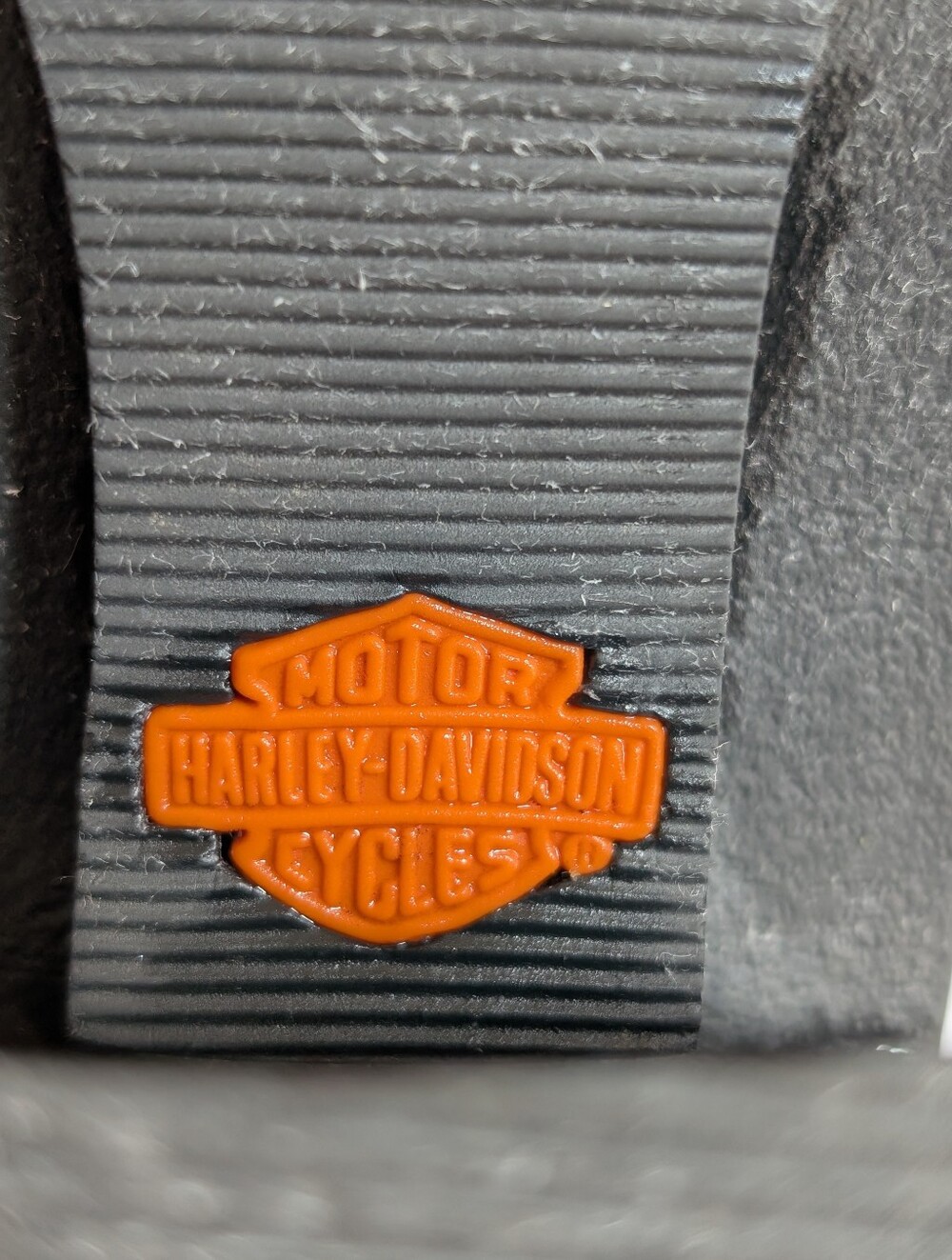 Harley-Davidson Women's Black Leather Ankle Boots Star Studs Side Zip Moto Sz 7 - Picture 14 of 16
